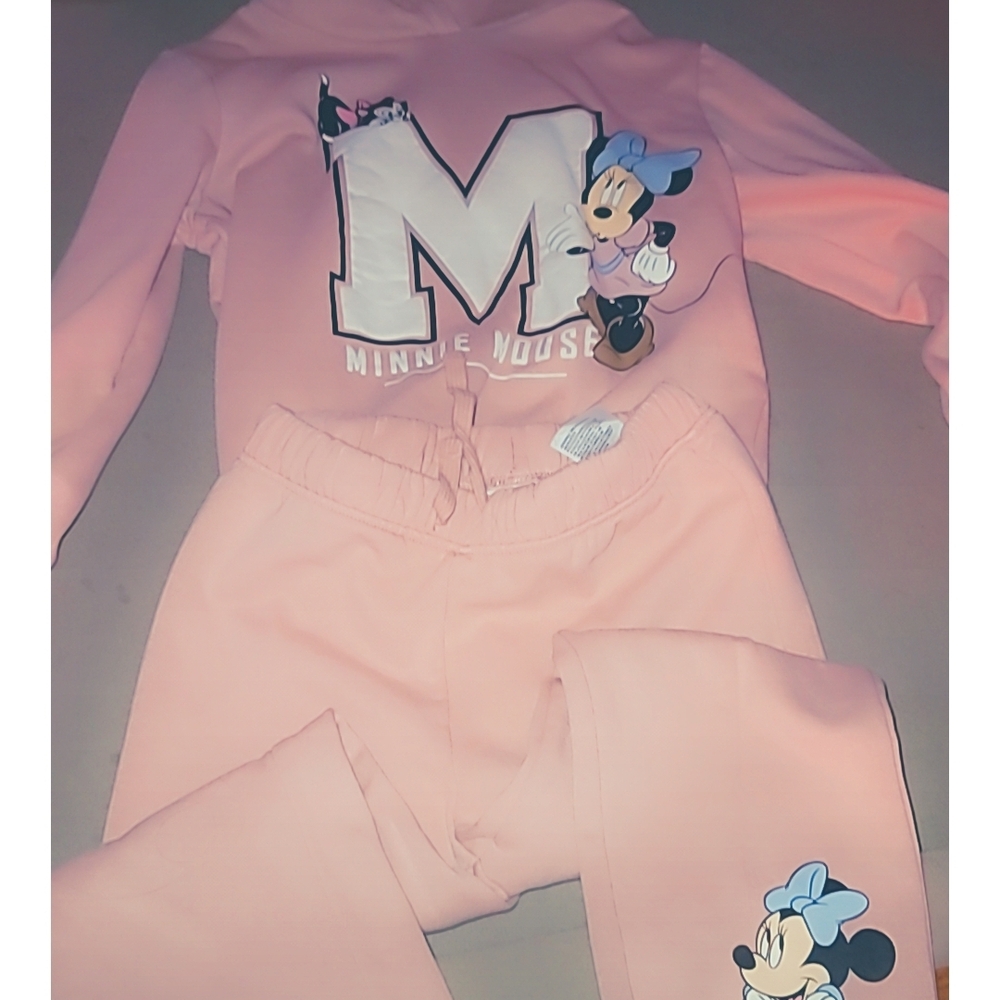 H&M Pink Minnie Mouse Kids Matching Set